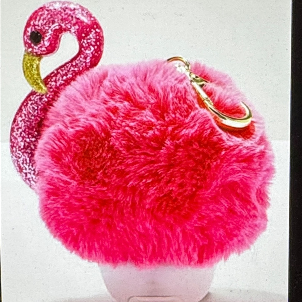 Bath & Body Works Flamingo Pom Holder & Refill